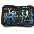 25pcs premium gift tool set with zipper canvas bag